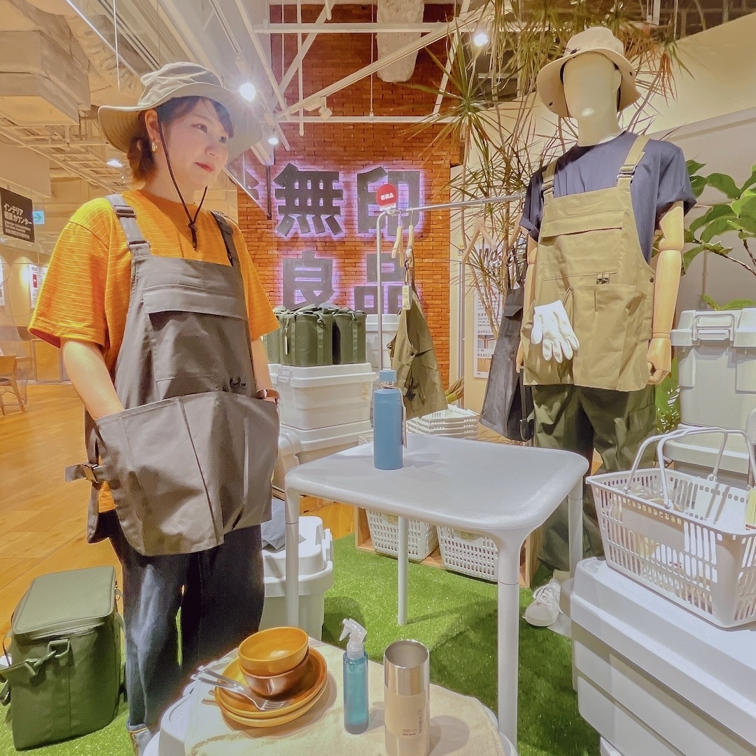 グランフロント大阪】万能なエプロンでアウトドア体験をもっと楽しく